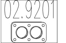 Těsnění, výfuková trubka MTS 02.9201