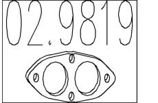 Těsnění, výfuková trubka MTS 02.9819