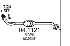 Katalyzátor MTS 04.1121