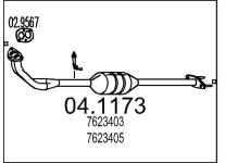 Katalyzátor MTS 04.1173