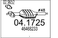 Katalyzátor MTS 04.1725