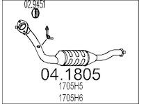 Katalyzátor MTS 04.1805