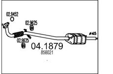 Katalyzátor MTS 04.1879