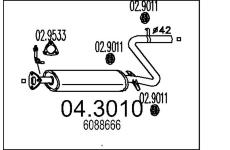 Katalyzátor MTS 04.3010