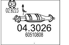 Katalyzátor MTS 04.3026