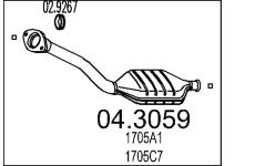 Katalyzátor MTS 04.3059
