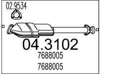 Katalyzátor MTS 04.3102