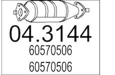 Katalyzátor MTS 04.3144