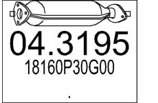 Katalyzátor MTS 04.3195
