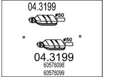 Katalyzátor MTS 04.3199