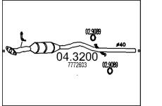 Katalyzátor MTS 04.3200