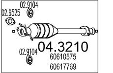 Katalyzátor MTS 04.3210