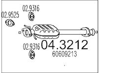 Katalyzátor MTS 04.3212