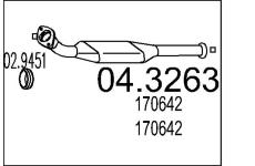 Katalyzátor MTS 04.3263