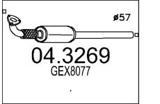 Katalyzátor MTS 04.3269