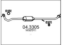 Katalyzátor MTS 04.3305