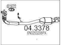 Katalyzátor MTS 04.3378