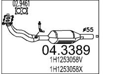 Katalyzátor MTS 04.3389