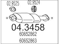 Katalyzátor MTS 04.3458