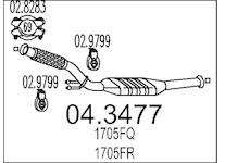 Katalyzátor MTS 04.3477