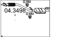 Katalyzátor MTS 04.3498