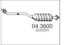 Katalyzátor MTS 04.3600