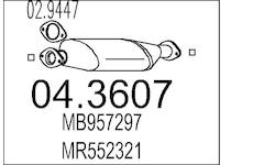 Katalyzátor MTS 04.3607