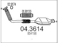 Katalyzátor MTS 04.3614