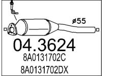Katalyzátor MTS 04.3624