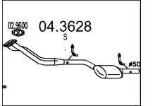 Katalyzátor MTS 04.3628