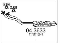 Katalyzátor MTS 04.3633