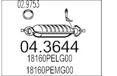 Katalyzátor MTS 04.3644