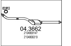 Katalyzátor MTS 04.3662