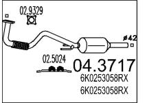 Katalyzátor MTS 04.3717
