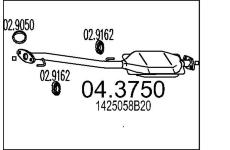 Katalyzátor MTS 04.3750