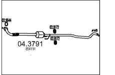 Katalyzátor MTS 04.3791