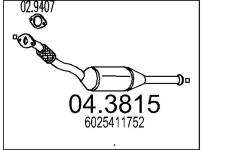 Katalyzátor MTS 04.3815