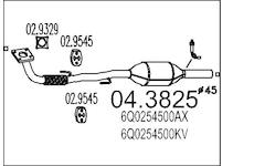 Katalyzátor MTS 04.3825