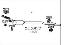 Katalyzátor MTS 04.3827