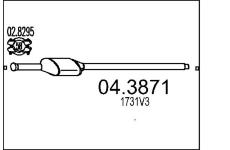 Katalyzátor MTS 04.3871