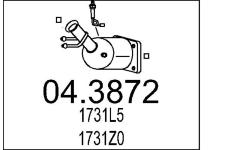 Katalyzátor MTS 04.3872