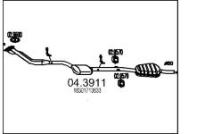 Katalyzátor MTS 04.3911