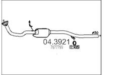 Katalyzátor MTS 04.3921