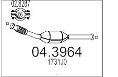 Katalyzátor MTS 04.3964