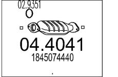 Katalyzátor MTS 04.4041