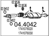 Katalyzátor MTS 04.4042