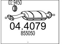 Katalyzátor MTS 04.4079
