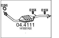 Katalyzátor MTS 04.4111