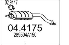 Katalyzátor MTS 04.4175