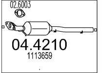 Katalyzátor MTS 04.4210